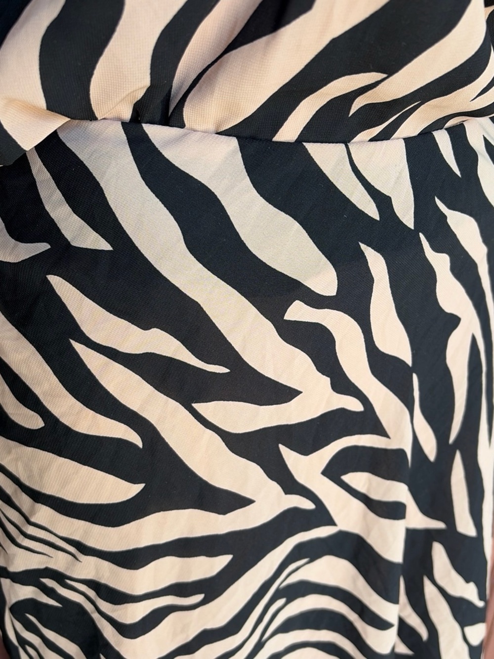 Pink and Black Zebra Print Skirt Set - Picture 3 of 8